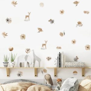 מדבקות - דגם איילים במדבר