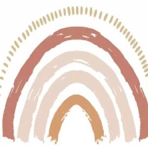 מדבקת - דגם קשת גדולה