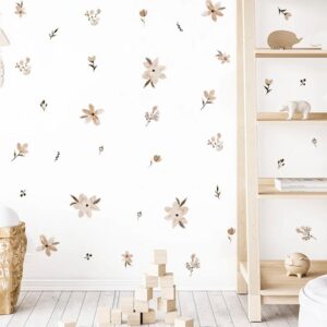 מדבקות - דגם פרחי בוהו