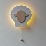 מנורת קיר דגם כבשה