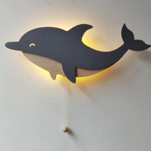 מנורת קיר דגם דולפין