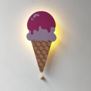 מנורת קיר דגם גלידה