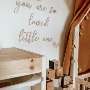 שלט you are so loved little one