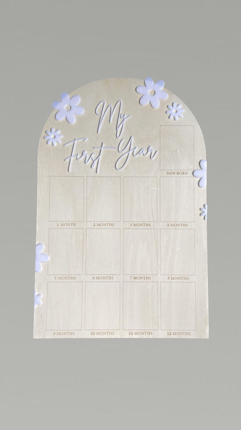 לוח עץ גיל שנה