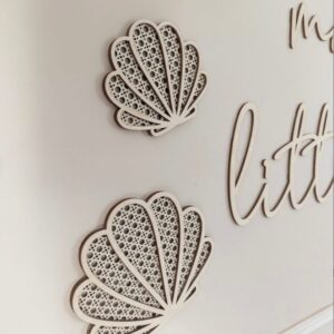 זוג צדפי עץ