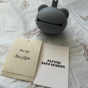 נרתיק למוצץ בצבע כחול ג'ינס