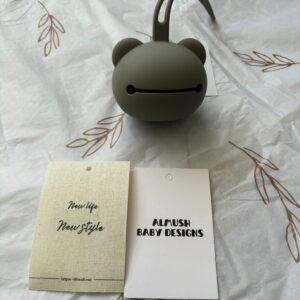 נרתיק למוצץ בצבע ירוק זית