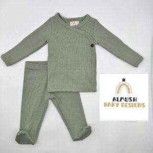 חליפת מעטפת - ירוק זית